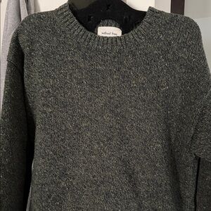 Wilfred Free Charcoal Knit Sweater